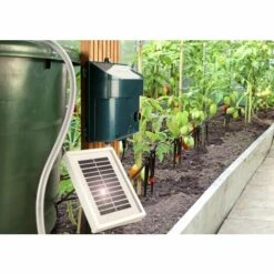 Kit D'arrosage Solaire Avec Batterie, Panneau, Pompe, Tuyau, Buses, Etc. Esotec -Luminaire solaire Soldes 2022 11193948 3