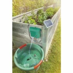 Kit D'arrosage Solaire Avec Batterie, Panneau, Pompe, Tuyau, Buses, Etc. Esotec -Luminaire solaire Soldes 2022 11193948 4