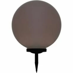 VidaXL Lampe LED Solaire D'extérieur Sphérique 50 Cm RVB - Blanc