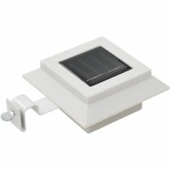 Lampe Solaire à LED Carrée D'extérieur 6 Pcs 12 Cm Blanc VidaXL -Luminaire solaire Soldes 2022 11509786 3