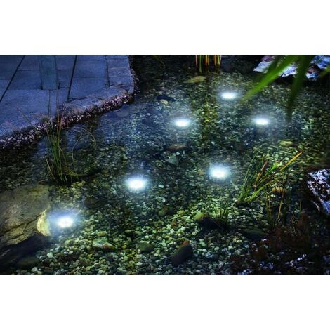 Set De 3 Spots à énergie Solaire Pour Bassin Esotec 3 Set De 3 Spots à énergie Solaire Pour Bassin Esotec