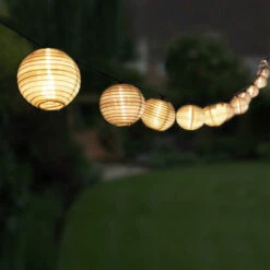 CÉMONJARDIN Guirlande Lumineuse Solaire 20 Lanternes -Luminaire solaire Soldes 2022 12310505 3