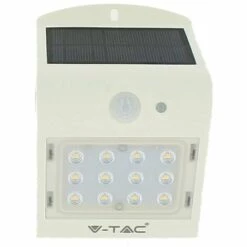 ECLAIRAGE DESIGN Lot De 2 Appliques Solaires Blanches Extérieur 1.5W Blanc Naturel