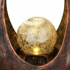 LED Solaire Extérieur Lampe Balcon Stand Lumière Balle En Verre Bas Bronze Projecteur Oscillant Globo 33468 11 LED Solaire Extérieur Lampe Balcon Stand Lumière Balle En Verre Bas Bronze Projecteur Oscillant Globo 33468 -Luminaire solaire Soldes 2022 13633606 5