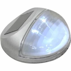 VidaXL Lampes Solaires Murales à LED D'extérieur 24 Pcs Rond Argenté - Argent 11 VidaXL Lampes Solaires Murales à LED D'extérieur 24 Pcs Rond Argenté - Argent -Luminaire solaire Soldes 2022 14193495 5