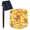 LUMI JARDIN Guirlande Lumineuse Solaire En Cuivre 200 Micro LED Blanc Chaud SKINNY SOLAR 21.50m 8 Modes -Luminaire solaire Soldes 2022 15928369 1