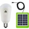 LEDKIA Ampoule LED E27 Portative 7W Avec Chargeur Solaire Blanc Ice 8000K - Blanc Ice 8000K 1 LEDKIA Ampoule LED E27 Portative 7W Avec Chargeur Solaire Blanc Ice 8000K - Blanc Ice 8000K -Luminaire solaire Soldes 2022 16247329 1