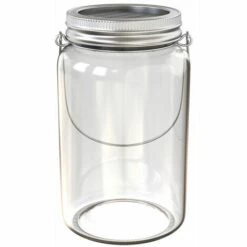 B.K.LICHT Lanterne Solaire LED Lampe Solaire éclairage Déco Festif Verre Table Jardin Balcon