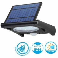 ARUM LIGHTING Applique Murale ZIA Solaire 330Lm Eq 25W Avec Détecteur De Mouvement -Luminaire solaire Soldes 2022 16800623 3