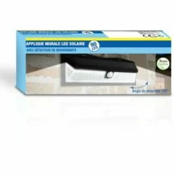 TERRE JARDIN Applique Murale Solaire Avec Détecteur De Mouvements - 600 Lumens -Luminaire solaire Soldes 2022 17271313 5