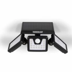 IDMARKET Projecteur Solaire 3 Têtes 70 LED Détecteur De Mouvement -Luminaire solaire Soldes 2022 17323517 4