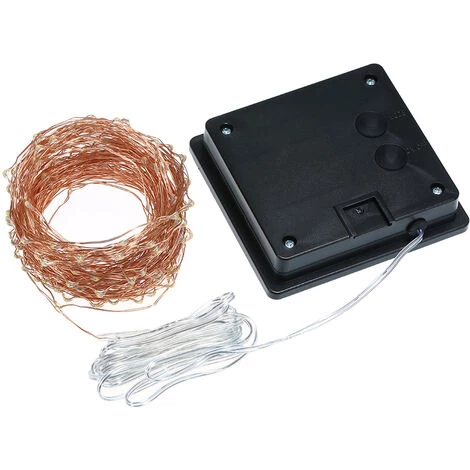 ASUPERMALL Guirlande Lumineuse Solaire 10M 100 Led Corde Light 8 Modes Lumieres Blanches Chaudes Pour Party Garden Home Festival Decoratio, Blanc Chaud - Blanc Chaud 7 ASUPERMALL Guirlande Lumineuse Solaire 10M 100 Led Corde Light 8 Modes Lumieres Blanches Chaudes Pour Party Garden Home Festival Decoratio, Blanc Chaud - Blanc Chaud – Image 5