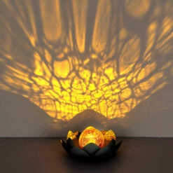 ETC-SHOP Lot De 2 Lampes D'extérieur Solaires LED Fleurs De Lotus éclairage De Jardin Nénuphars Lumières Design 25 Cm -Luminaire solaire Soldes 2022 17867865 3