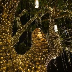 LUMI JARDIN Guirlande Lumineuse Solaire Décoration Extérieur 100 LED Blanc Chaud YOGY SOLAR WARM 8.90m 8 Modes -Luminaire solaire Soldes 2022 18023850 3