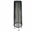 LUMISKY Grande Lampe à Poser Solaire Décorative Poly Rotin Noir LED Blanc WILLY TALL H69cm -Luminaire solaire Soldes 2022 18263465 1