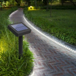 XANLITE - Balise Strip LED Solaire - 3m Blanc - - LSAK3SOLAR -Luminaire solaire Soldes 2022 18355933 3