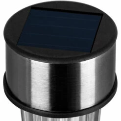 Deuba Lampes Solaires De Jardin Lot De 8 Lumières Solaires LED Acier Inoxydable Jardin Allée Terrasse Eclairage Solaire Multicolore -Luminaire solaire Soldes 2022 18475504 3