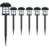Deuba Set De 6/12/18/24 Lampes Solaires Piquet Pour Jardin 8h Autonomie Lumière Extérieur LED Interrupteur Crépusculaire 6er Set -Luminaire solaire Soldes 2022 18477405 1
