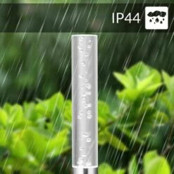 DEUBA 5 X Lampe Solaire LED Blanche - Lumière Jardin Extérieur Éclairage Batôn Lumineux -Luminaire solaire Soldes 2022 18477605 3