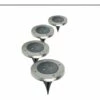 Lot De 4 Lampes Led Solaire Pour Jardin - Astuceo - Noir -Luminaire solaire Soldes 2022 19293940 1