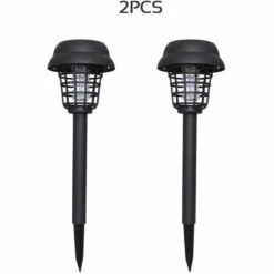 ASUPERMALL Lampe Solaire Anti-Moustique, 2 Pieces