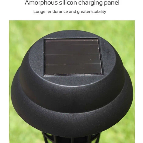 ASUPERMALL Lampe Solaire Anti-Moustique, 2 Pieces 4 ASUPERMALL Lampe Solaire Anti-Moustique, 2 Pieces – Image 2