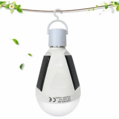 ASUPERMALL Ampoule Led D'Urgence Solaire, 12W -Luminaire solaire Soldes 2022 19681325 3