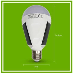 ASUPERMALL Ampoule Led D'Urgence Solaire, 12W -Luminaire solaire Soldes 2022 19681325 5