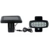 HOROZ ELECTRIC Applique LED Ext Avec Panneau Solaire Déporté 2W IP44 6400K - Noir