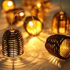 LUMISKY Guirlande Lumineuse Solaire FORMENTERA Beige Rotin 3.8M - Beige 9 LUMISKY Guirlande Lumineuse Solaire FORMENTERA Beige Rotin 3.8M - Beige -Luminaire solaire Soldes 2022 19868424 3