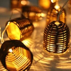 LUMISKY Guirlande Lumineuse Solaire FORMENTERA Beige Rotin 3.8M - Beige 11 LUMISKY Guirlande Lumineuse Solaire FORMENTERA Beige Rotin 3.8M - Beige -Luminaire solaire Soldes 2022 19868424 5