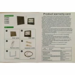 OPTONICA Projecteur LED Solaire 12W 550Lm 3,2V/5,5Ah - Blanc Jour 6000K -Luminaire solaire Soldes 2022 22795146 5