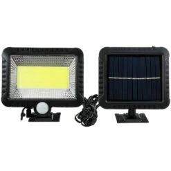 AUGIENB COB 100 LED 30W 600 Lumen IP65 Lampe Solaire Extérieur Parc Yard Jardin Projecteur Camping Lumière Travail éclairage De Secours Projecteurs