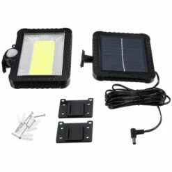 AUGIENB COB 100 LED 30W 600 Lumen IP65 Lampe Solaire Extérieur Parc Yard Jardin Projecteur Camping Lumière Travail éclairage De Secours Projecteurs -Luminaire solaire Soldes 2022 23412354 5