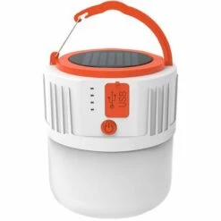 ASUPERMALL Usb Portable Lanterne Solaire Mobile Avec Lumiere 24Pcs Perles Lampe Pour Camping En Plein Air Accidental Panne Utilisation, Entree Et Sortie Usb