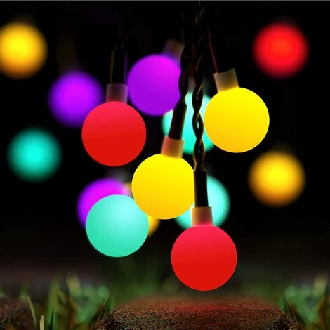 BEARSU Guirlande Lumineuse Exterieur Solaire, 50 LED 7M Étanche IP65 Avec 8 Modes Eclairage D'Ambiance Jolies Lights Décoration Romantique DIY Pour Jardin Terrasse Clôture Cour Maison Fête Noël (Multi) 3 BEARSU Guirlande Lumineuse Exterieur Solaire, 50 LED 7M Étanche IP65 Avec 8 Modes Eclairage D'Ambiance Jolies Lights Décoration Romantique DIY Pour Jardin Terrasse Clôture Cour Maison Fête Noël (Multi)