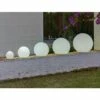 Boule Lumineuse Flottante 30 MOOVERE Solaire Led Rgb Avec Télécommande ø30x26.5cm -Luminaire solaire Soldes 2022 25932401 1