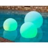 Boule Lumineuse Flottante 40 MOOVERE Solaire Led Rgb Avec Télécommande ø40x35cm -Luminaire solaire Soldes 2022 25932404 1