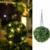 LITZEE Suspension D'extérieur - Lanterne Solaire Suspendue Allume Les Lumières Solaires De Jardin De Imperméable Extérieur Pour Cour, Patio, Porche, Balcon, Cadeau - 8 Pouces - Chaud -Luminaire solaire Soldes 2022 26463611 1