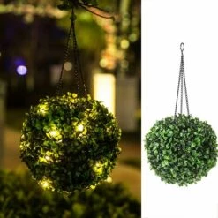 LITZEE Suspension D'extérieur - Lanterne Solaire Suspendue Allume Les Lumières Solaires De Jardin De Imperméable Extérieur Pour Cour, Patio, Porche, Balcon, Cadeau - 8 Pouces - Chaud