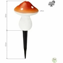 OSE Lampe Solaire Champignon X3 -Luminaire solaire Soldes 2022 26516006 3