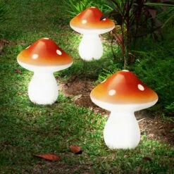 OSE Lampe Solaire Champignon X3 -Luminaire solaire Soldes 2022 26516006 5
