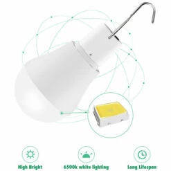 ASUPERMALL Ampoule Solaire Led Ampoule Rechargeable Usb Exterieur Camping Exterieur Eclairage D'Urgence Blanc 11 ASUPERMALL Ampoule Solaire Led Ampoule Rechargeable Usb Exterieur Camping Exterieur Eclairage D'Urgence Blanc -Luminaire solaire Soldes 2022 26705562 5