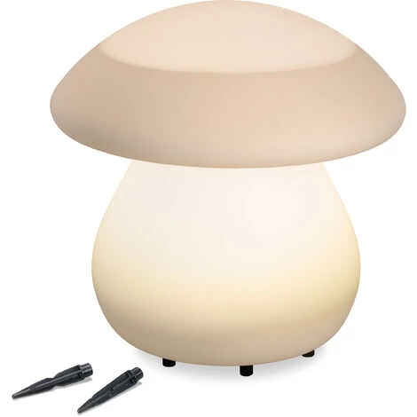 Champignon Lumineux Décoratif Solaire Avec LED 8 Couleurs De Lumière Jardin De Lumière Solaire Esotec 106103 4 Champignon Lumineux Décoratif Solaire Avec LED 8 Couleurs De Lumière Jardin De Lumière Solaire Esotec 106103 – Image 2