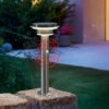 Capteur Solaire Path Light 600 Lm Lampadaire Jardin Lampe Solaire Esotec 102596 -Luminaire solaire Soldes 2022 26790185 1
