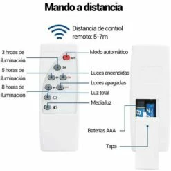 BARCELONA LED Projecteur LED Solaire 25W Avec Télécommande | Blanc Froid - Blanc Froid 10 BARCELONA LED Projecteur LED Solaire 25W Avec Télécommande | Blanc Froid - Blanc Froid -Luminaire solaire Soldes 2022 26857093 4