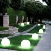 ETC-SHOP Ensemble De 8 LED Lampes Solaires Extérieures Boule Conception Terre Broche Prise Lumières Jardin Chemin éclairage -Luminaire solaire Soldes 2022 27101093 1