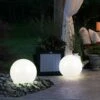 ETC-SHOP Lot De 2 Boules Solaires LED Piquets De Sol Lampes D'extérieur éclairage De Chemin De Jardin P44 -Luminaire solaire Soldes 2022 27120544 1