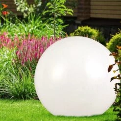 ETC-SHOP Lot De 2 Boules Solaires LED Piquets De Sol Lampes D'extérieur éclairage De Chemin De Jardin P44 -Luminaire solaire Soldes 2022 27120544 3