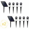 Projecteurs Solaires EZIlight® Solar Multi Spot - 2 Packs De 4 Lampes -Luminaire solaire Soldes 2022 27349667 1